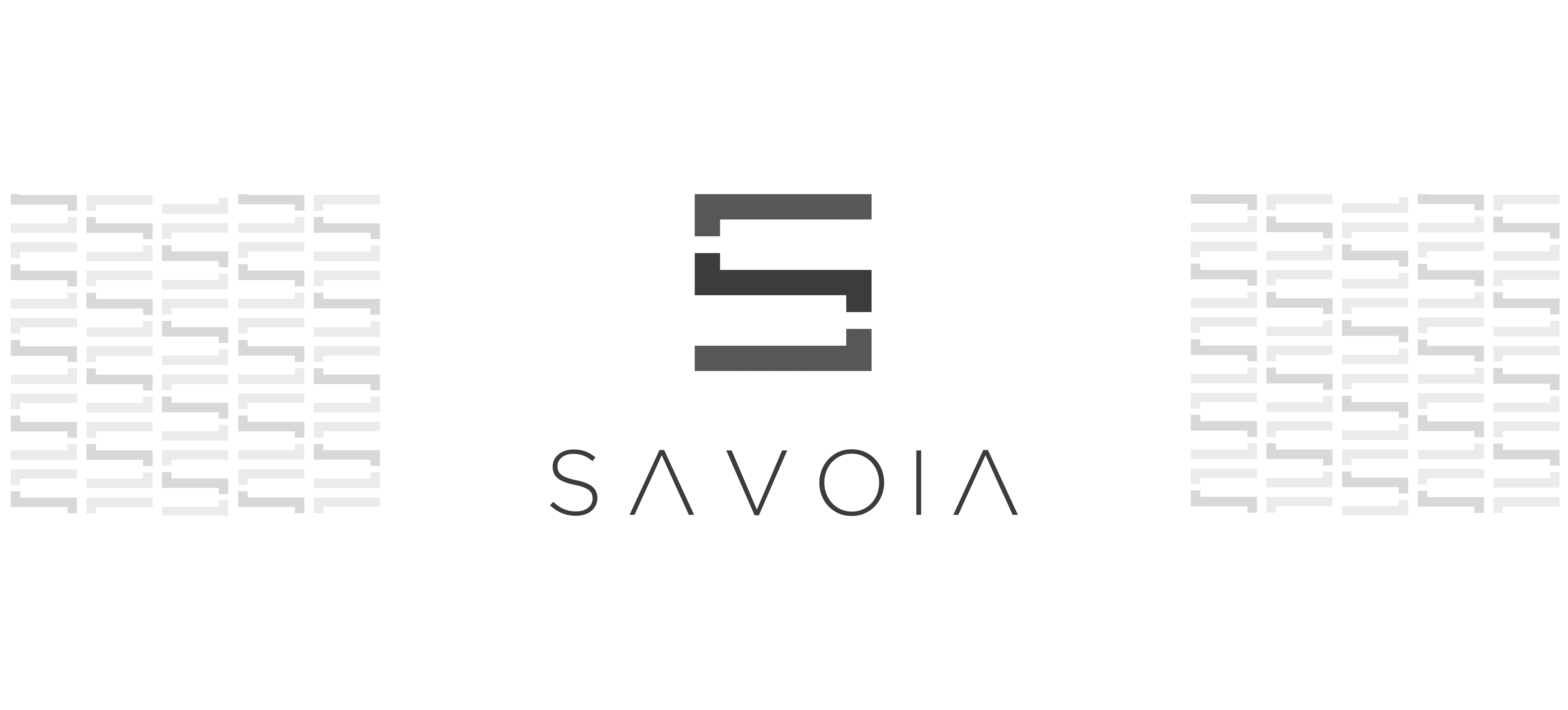 Logo e brand identity di Savoia realizzato da SEBA! grafico di Gravellona Toce nel VCO con pattern